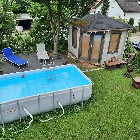 Doerrs Vacation With Pool And Garden Weissbach (Hohenlohe)